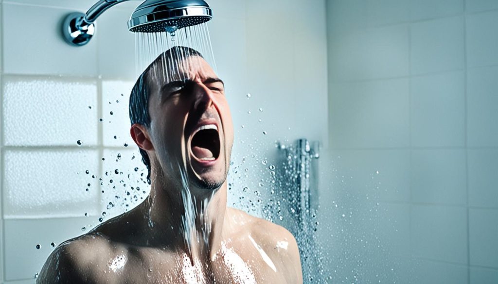 running out of hot water running out of hot water